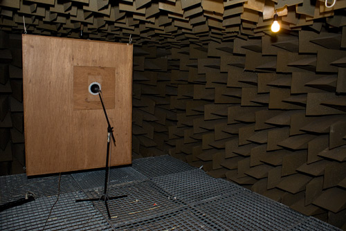Звукопоглощающая комната