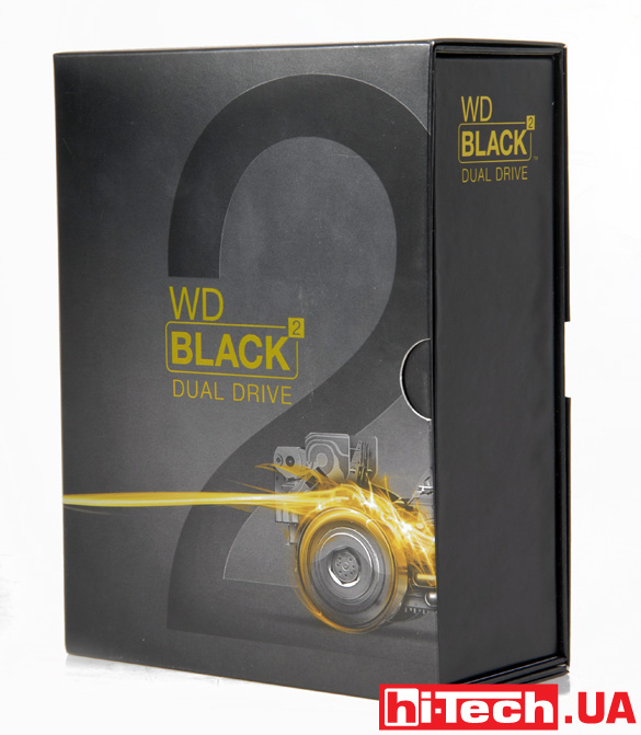 WD Black² поставляется в отличной ретейл-упаковке