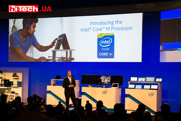 Представление 14-нанометрового процессора Intel Core M