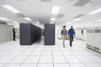 Workers in a Large Data Center