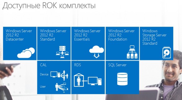 rok комплекты windows server