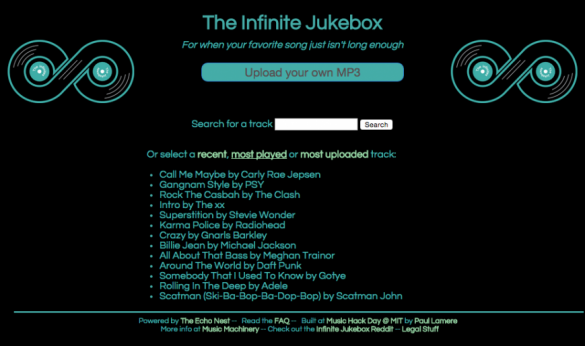 Infinite Jukebox