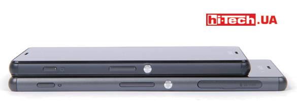 Плоские Sony Xperia Z3 и Sony Xperia Z3 Compact