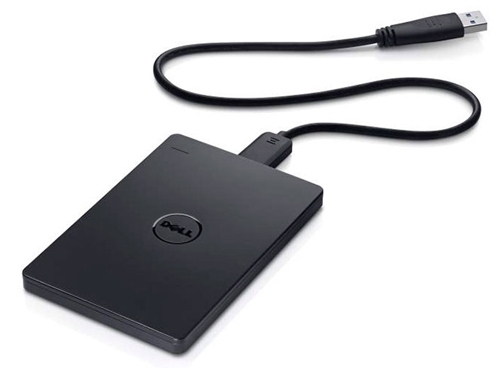 Dell 2.5 USB 3.0 1TB 5400rpm Portable Backup Hard Drive