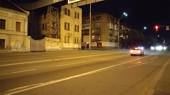 LG G4 ночная видеосъемка