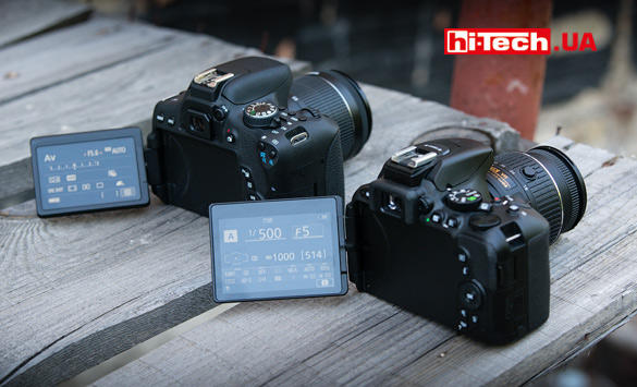 камеры Сanon EOS 750D и Nikon D5500