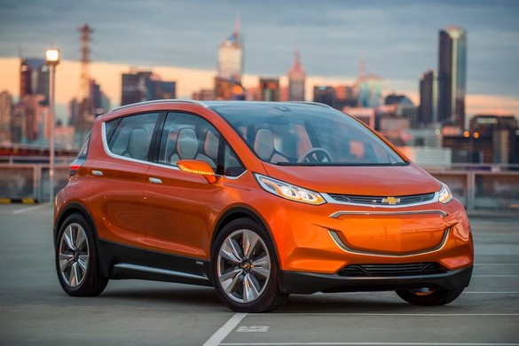 2015 Chevrolet Bolt EV Concept all electric vehicle – front exterior