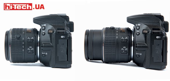Nikon D5500 с объективом Nikon AF-S DX NIKKOR 18-55mm f/3.5-5.6G VR II