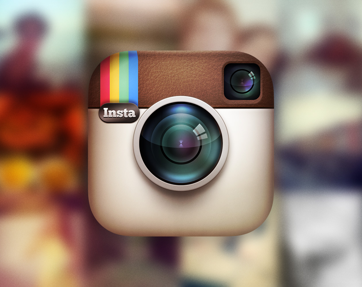 Instagram-logo-blur