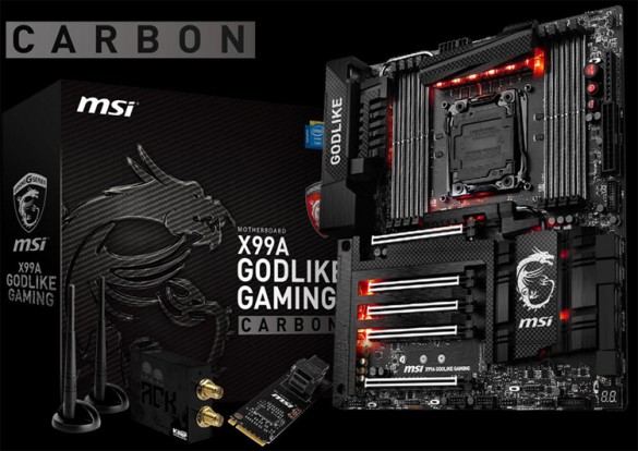 MSI X99A GODLIKE Gaming Carbon Edition