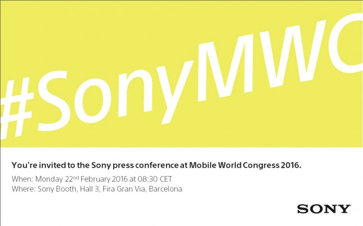 sony at mwc 2016