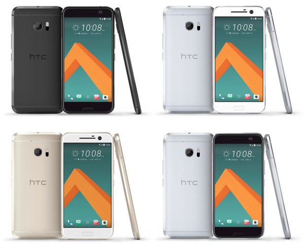 HTC 10 в разных цветах