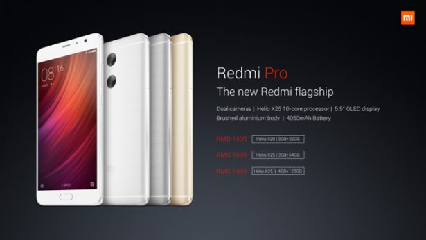 Цены Xiaomi Redmi Pro