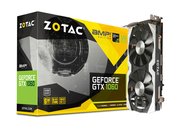 Zotac GeForce GTX 1060 AMP! Edition (ZT-P10600B-10M)
