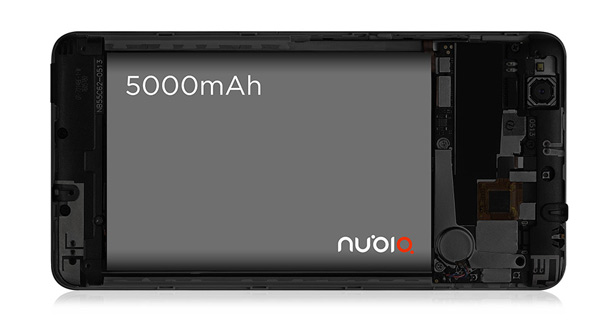 ZTE Nubia N1 с с аккумулятором емкостью 5000 мА·ч