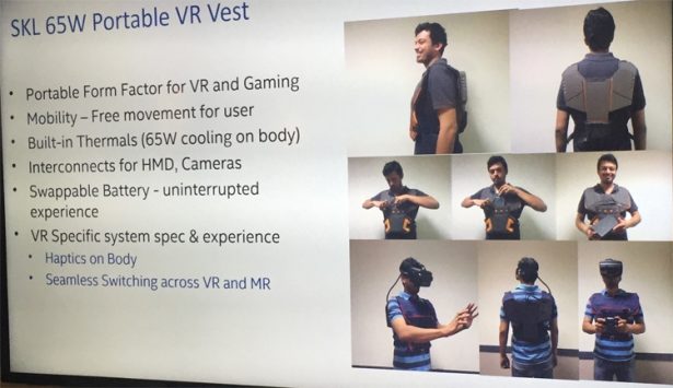 Intel VR vest idf 2016 4