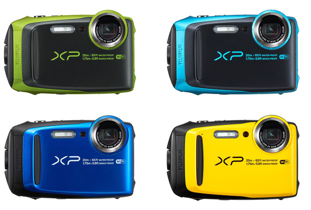 Fujifilm FinePix XP120 доступен с разными цветами корпуса