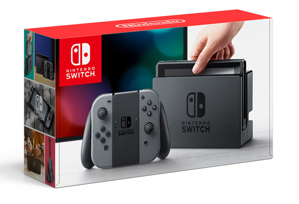 Упаковка Nintendo Switch