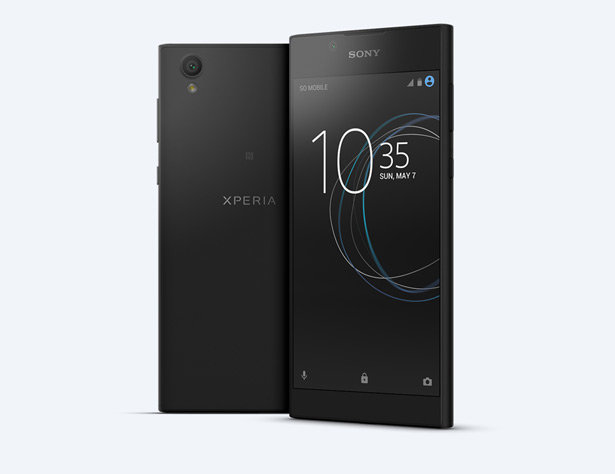 Sony Xperia L1 в черном цвете