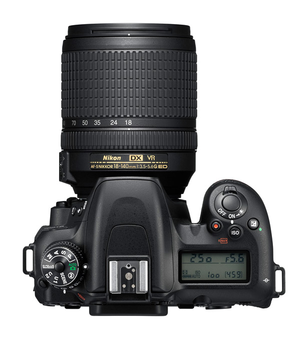 Верхний ЖК-дисплей Nikon D7500