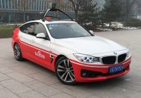 BlackBerry Baidu self driving car