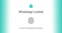 WhatsApp finger print