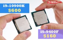 Сравниваем процессоры Intel Core i9-10900K и i5-9400F